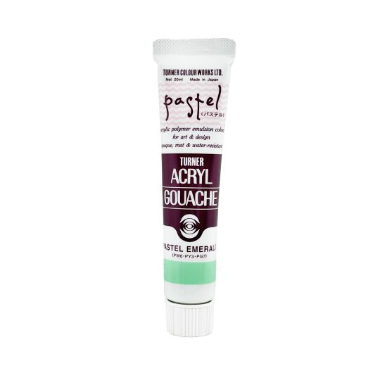 Emeraude Pastel - acryl gouache Tube 20ml Turner
