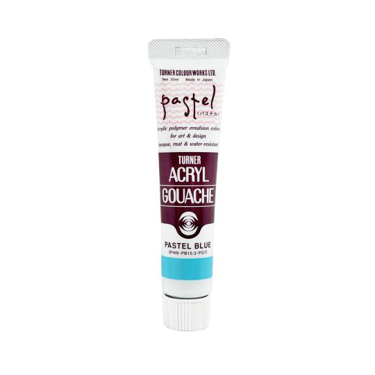 Bleu Pastel - acryl gouache Tube 20ml Turner