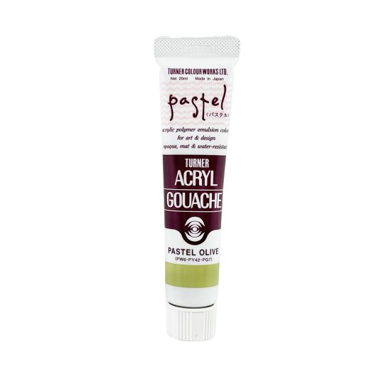 Olive Pastel - acryl gouache Tube 20ml Turner