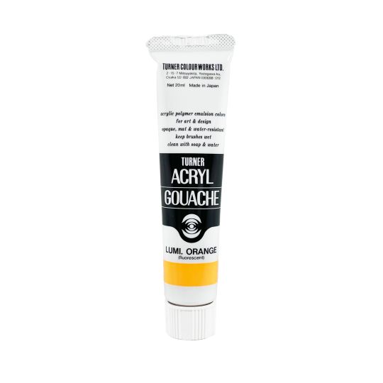 Orange Lumineux - acryl gouache Tube 20ml Turner