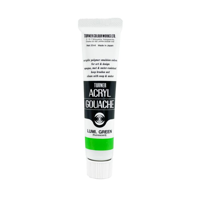 Vert Lumineux - acryl gouache Tube 20ml Turner
