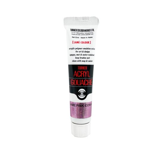 Lamé Corail Rose - acryl gouache Tube 20ml Turner