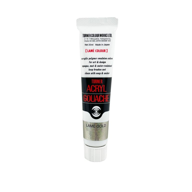 Lamé Or - acryl gouache Tube 20ml Turner