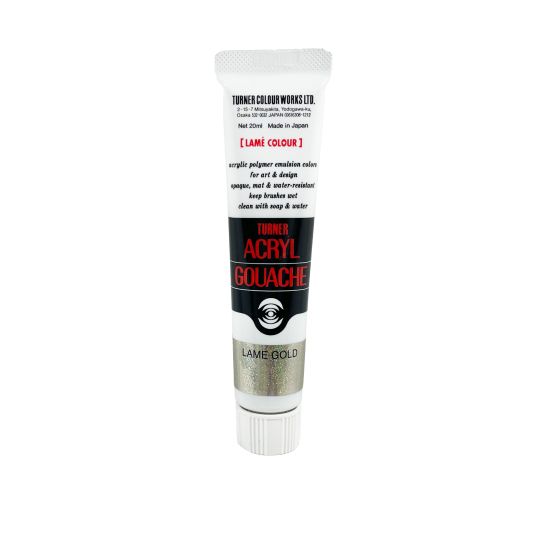 Lamé Or - acryl gouache Tube 20ml Turner