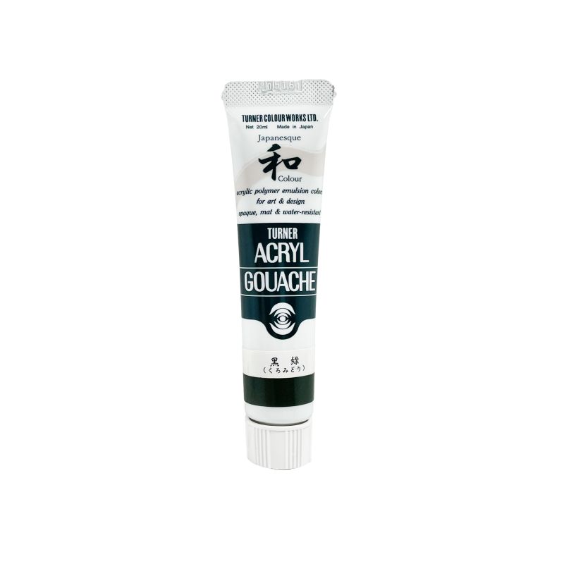 J. Vert Noir - acryl gouache Tube 20ml Turner