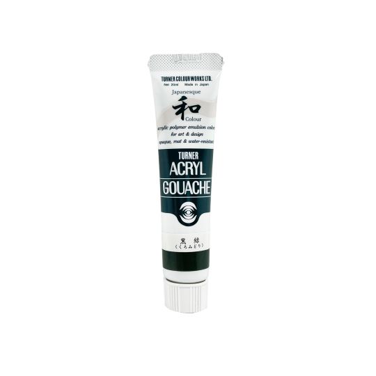 J. Vert Noir - acryl gouache Tube 20ml Turner