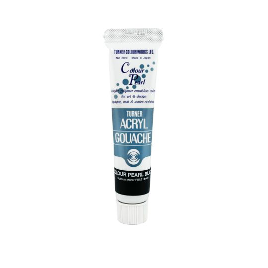 Noir Nacré - acryl gouache Tube 20ml Turner