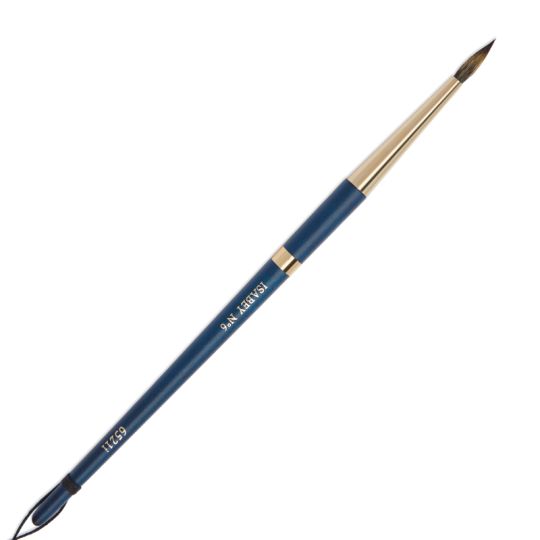 Pinceau aquarelle rond isacolor série n°6521i Isabey n°2