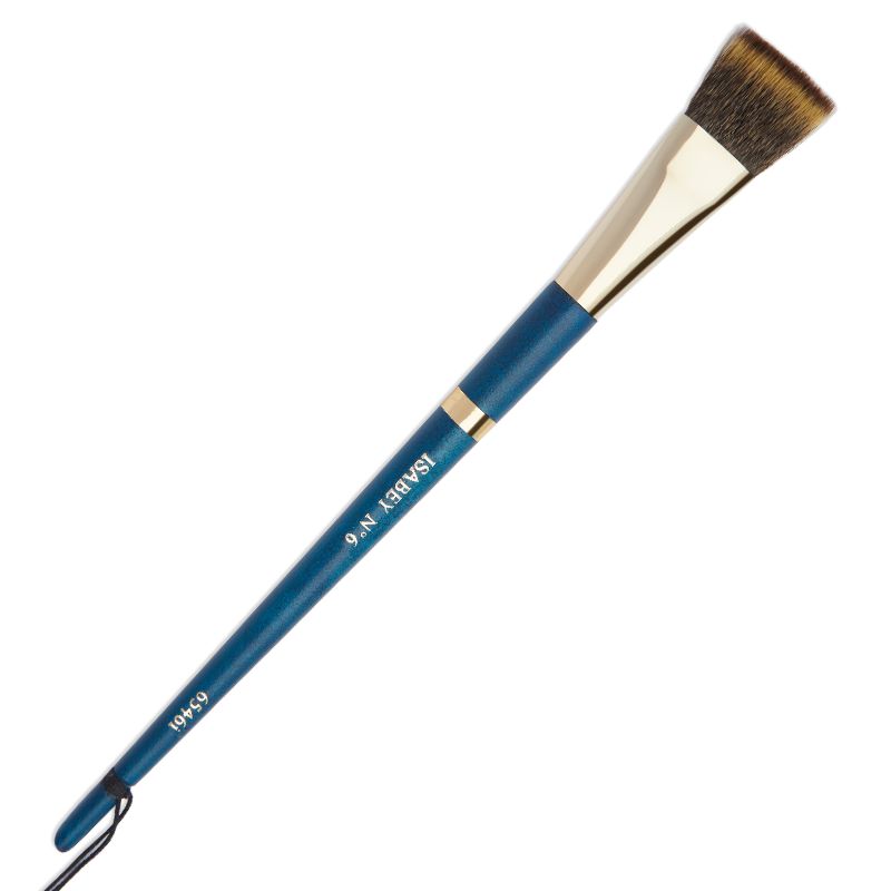 Pinceau aquarelle plat isacolor série n°6546i Isabey n°6
