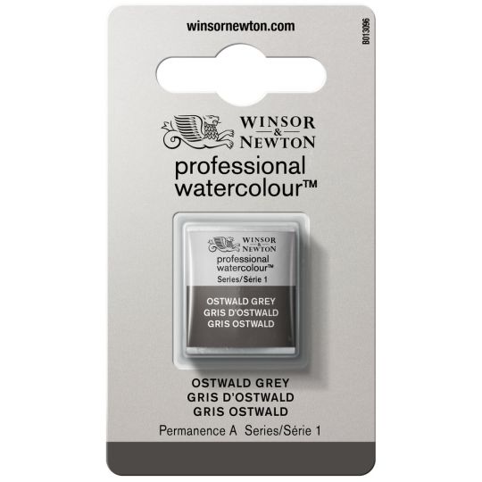 Gris d'Ostwald - Aquarelles 1/2 Godet Winsor & Newton