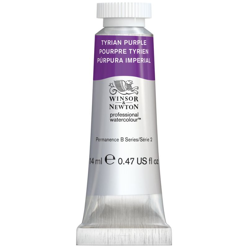 Pourpre tyrien - AquarellesTube 14 ml Winsor & Newton