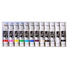 Coffret 12 Tubes 11 ml acryl-gouache Yusuke Nakamura N°2 en carton Turner 