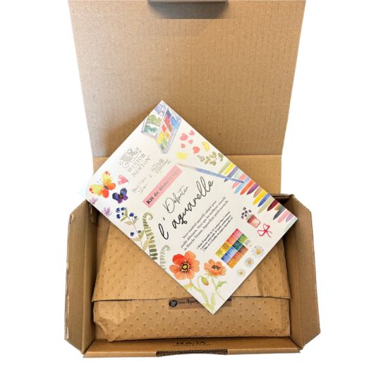 Débuter l'aquarelle kit, matériel et conseils de Blanche Tristant par Winsor&Newton