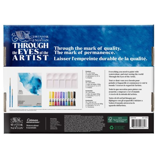 Set Les essentiels de l'aquarelle Cotman Winsor & Newton