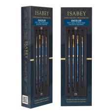Set de 4 pinceaux aquarelle Isacolor Isabey