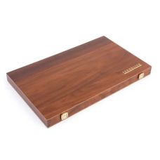 Coffret 96 ½ godets aquarelle extra fine avec 3 pinceaux, 2 palettes en porcelaine en bois Sennelier