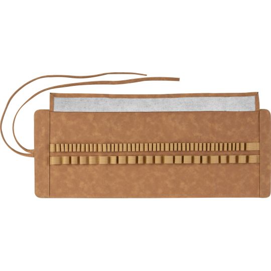 Etui vide en rouleau pour crayons en simili cuir Faber-Castell