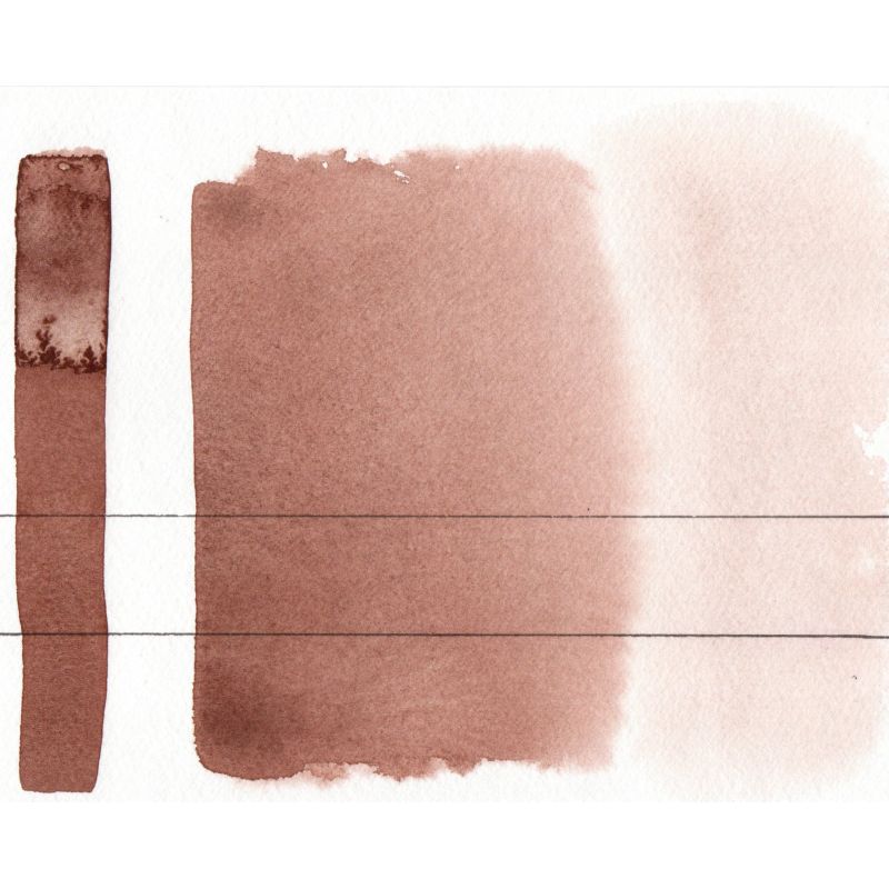 Terre de Sienne brûlée brunâtre  - Aquarelles Godet Roman Szmal Aquarius