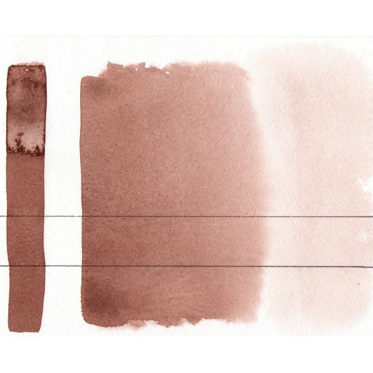 Terre de Sienne brûlée brunâtre  - Aquarelles Godet Roman Szmal Aquarius