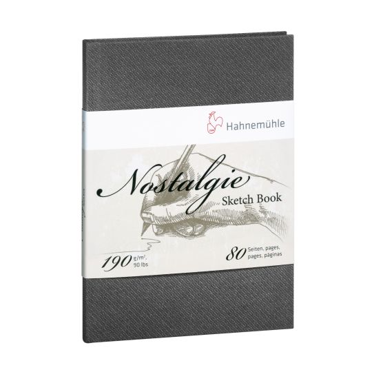 Livre de croquis Nostalgie Hahnemühle 80 pages 190g A5 portrait