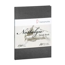 Livre de croquis Nostalgie Hahnemühle 80 pages 190g A5 portrait