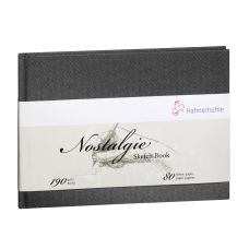 Livre de croquis Nostalgie Hahnemühle 80 pages 190g A6 paysage
