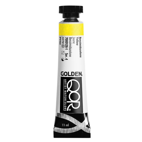 Jaune benzimidazolone Aquarelle Tube 11ml QoR