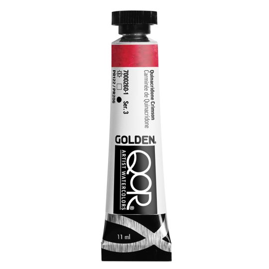 Carminée de Quinacridone  Aquarelle Tube 11ml QoR