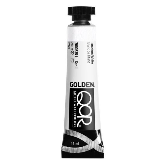 Blanc de titane  Aquarelle Tube 11ml QoR