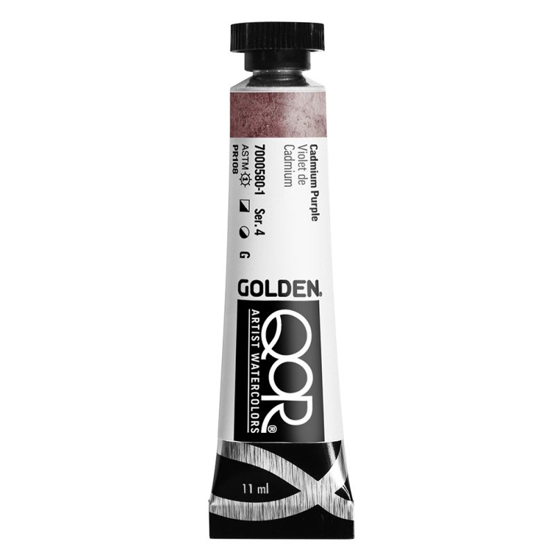 Violet de cadmium - aquarelle Artist Tube 11ml QoR