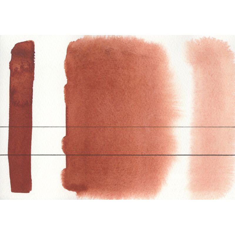 Sienne brûlée italienne - Aquarelle Aquarius ½ godet Roman Szmal