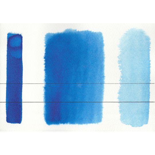 Bleu phtalo (nuance rouge) - Aquarelle Aquarius ½ godet Roman Szmal