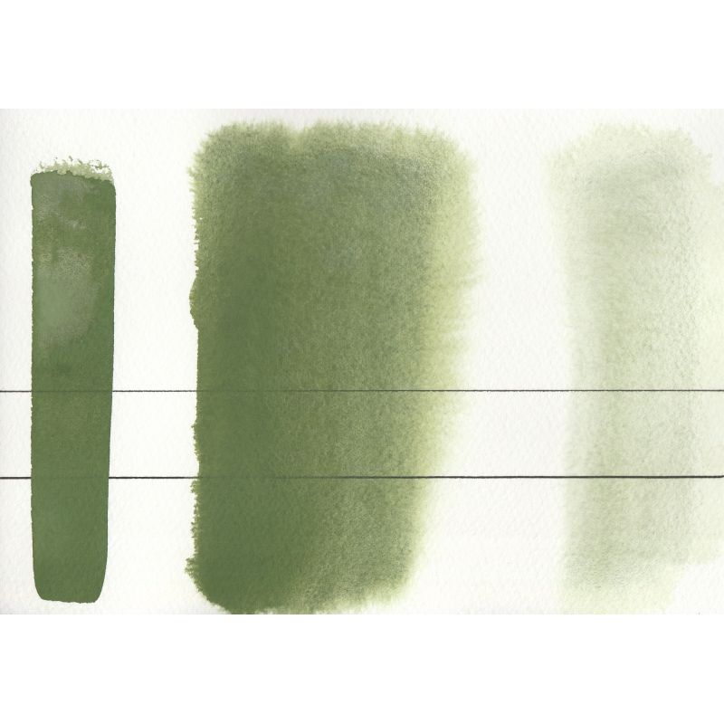 Vert oxyde de chrome - Aquarelle Aquarius ½ godet Roman Szmal