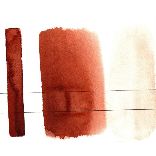 Terre de Sienne brûlée de Blue Ridge - Aquarelle Aquarius ½ godet Roman Szmal