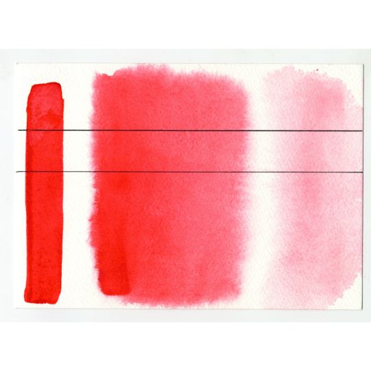 Rouge Cerise Quinacridone - Aquarelle Aquarius ½ godet Roman Szmal