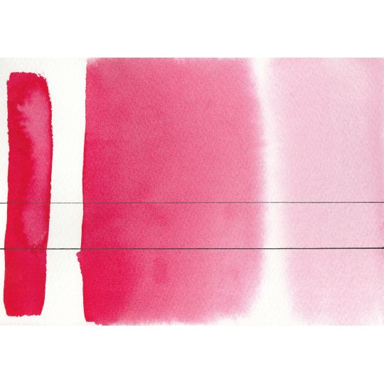 Rouge de quinacridone - Aquarelle Aquarius ½ godet Roman Szmal