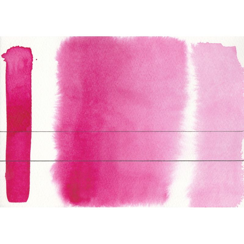 Magenta de quinacridone - Aquarelle Aquarius ½ godet Roman Szmal