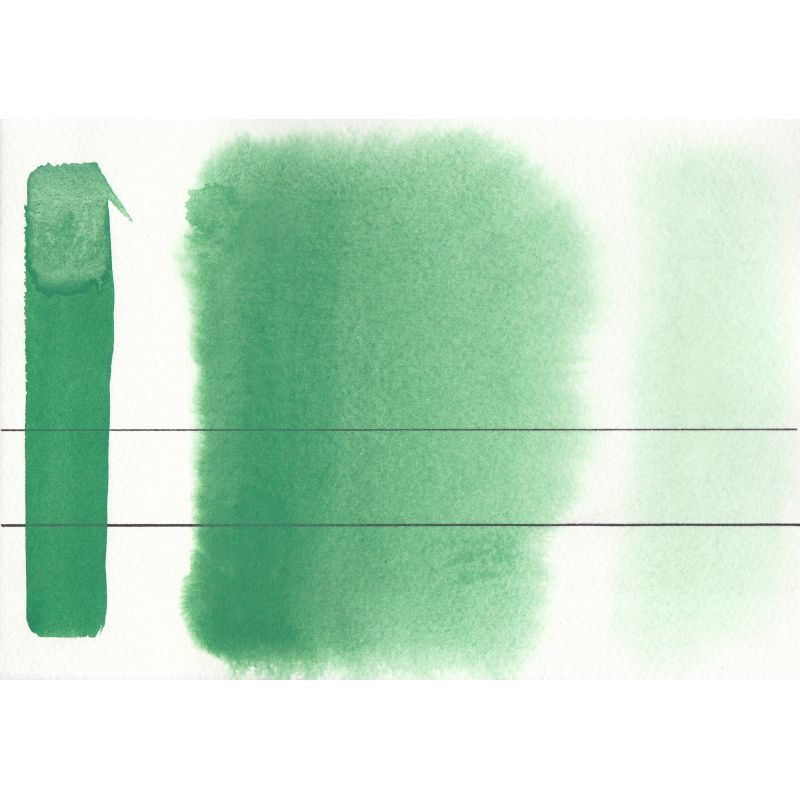 Vert clair de cobalt - Aquarelle Aquarius ½ godet Roman Szmal