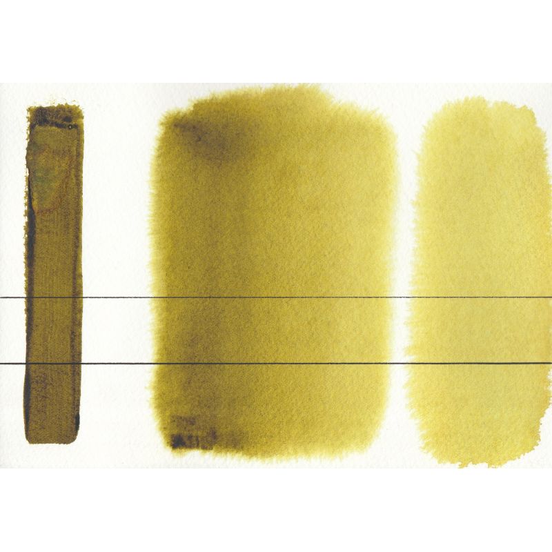 Vert olive clair - Aquarelle Aquarius ½ godet Roman Szmal