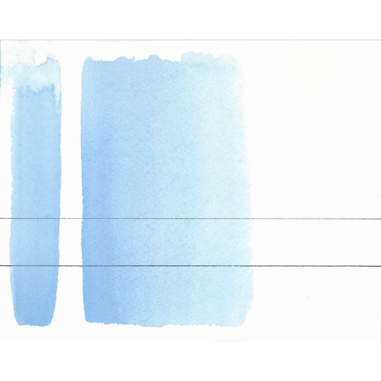 Bleu royal léger - Aquarelle Aquarius ½ godet Roman Szmal