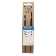 Set les essentiels pour les fonds 2 pinceaux aquarelle Raphaël *