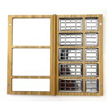Coffret aquarelle vide de 10 emplacements Plein Air en bambou Michael Solovyev