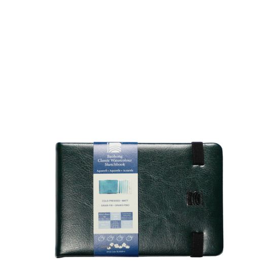 Carnet aquarelle Classic Baohong 9x14 300g 24f grain fin