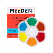 Palette porcelaine 7 creux forme de fleur Ø 12 cm Meeden