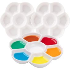 Palette porcelaine 7 creux forme de fleur Ø 12 cm Meeden