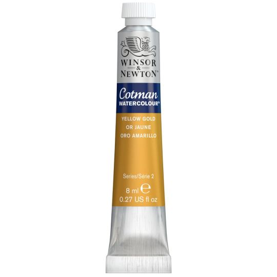 Or Jaune - Aquarelle tube 8 ml Cotman