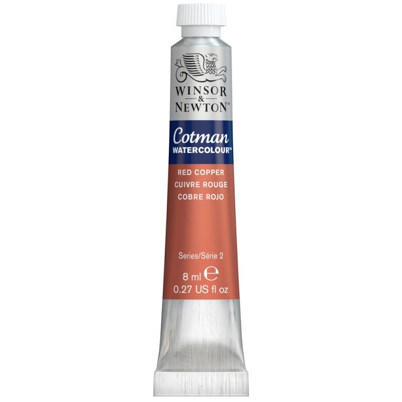 Cuivre Rouge- Aquarelle tube 8 ml Cotman