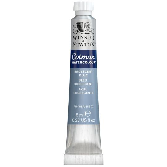 Bleu Iridescent - Aquarelle tube 8 ml Cotman
