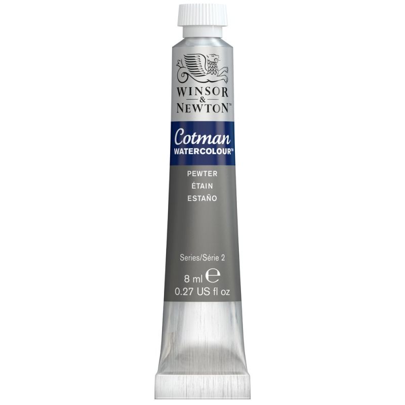 Etain - Aquarelle tube 8 ml Cotman