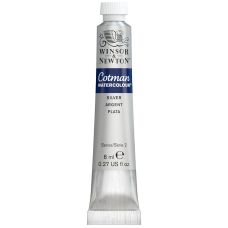 Argent - Aquarelle tube 8 ml Cotman